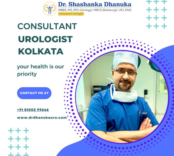 Dr. Shashanka Dhanuka is a highly respected and experienced urologist in Kolkata.