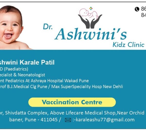 Dr. Ashwini's Kidz Clinic -Best Pediatrician in Baner, Balewadi, Wakad