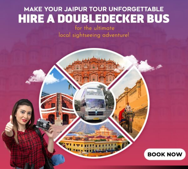 Jaipur Sightseeing Double Decker Bus