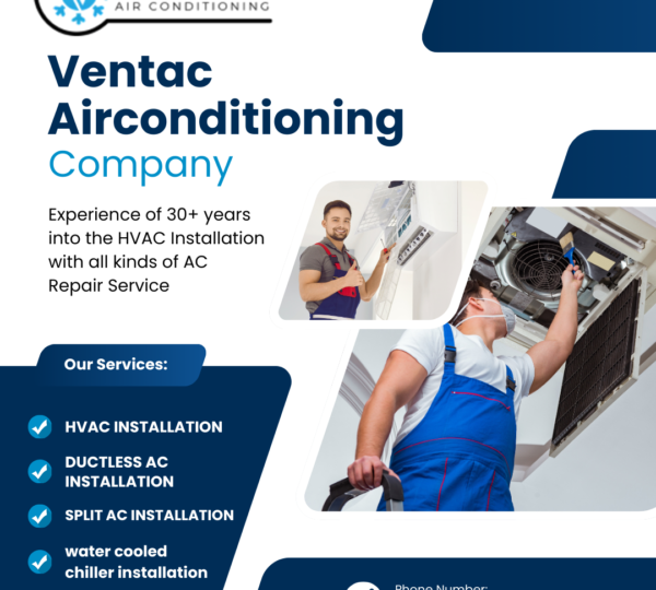 Ventac Aircon Central Air Conditioning Servicing
