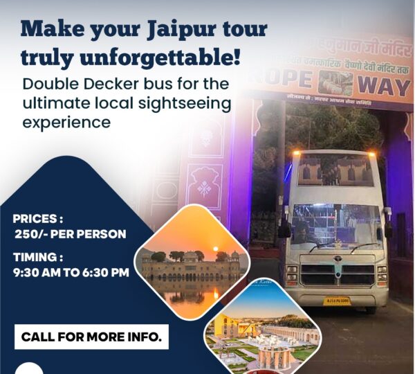 Jaipur Sightseeing Double Decker Bus
