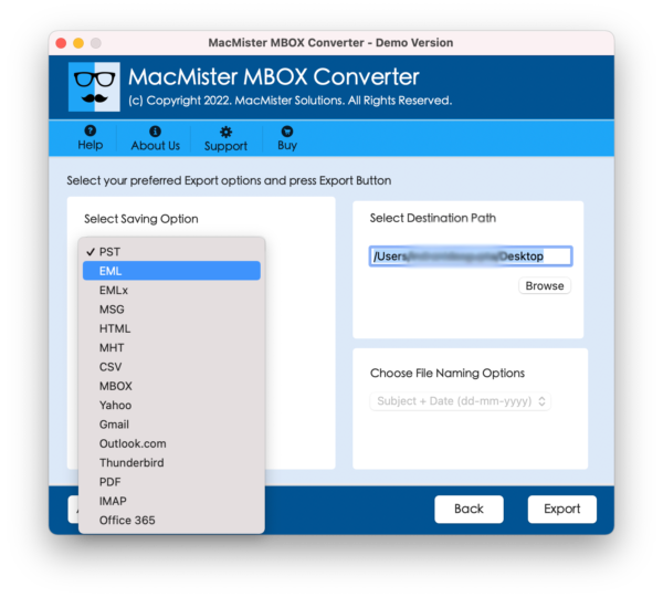 MacMister Mac MBOX Converter