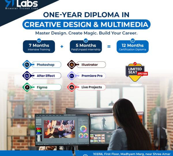 RTLabs - Graphic Design, Animation, Video Editing Course in Jaipur