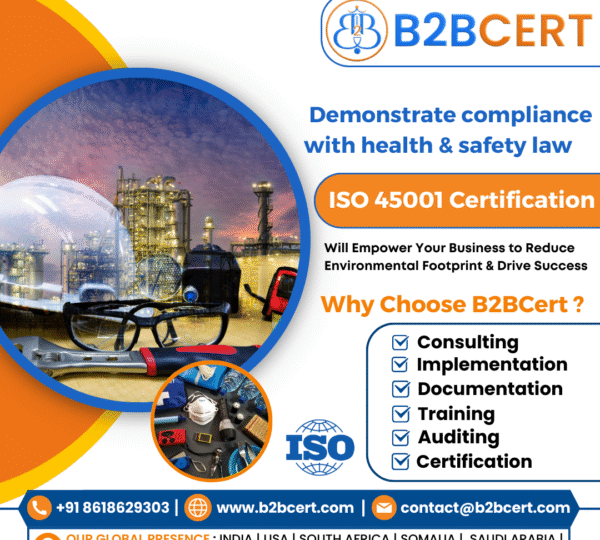ISO 45001 Certification in Bangalore